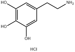 5-羟基多巴胺盐酸盐 结构式