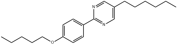 5-己基-2-(4-戊氧苯基)嘧啶 结构式