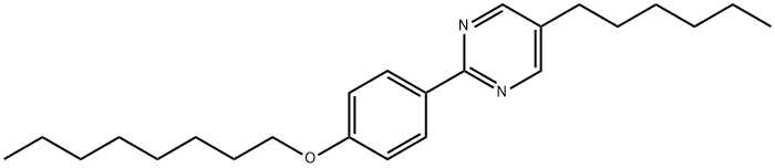 5-己基-2-(4-辛氧苯基)嘧啶 结构式