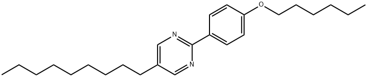 2-(4-Hexoxyphenyl)-5-nonylpyrimidine 结构式