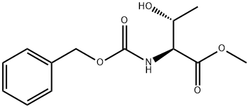 N-苄氧羰酰基-L-苏氨酸甲酯 结构式