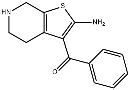 Methanone, (2-amino-4,5,6,7-tetrahydrothieno[2,3-c]pyridin-3-yl)phenyl- (9CI) 结构式