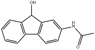 N-(9-Hydroxy-9H-fluoren-2-yl)acetamide 结构式