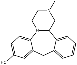 N-去甲米安色林 结构式