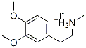 (3,4-dimethoxyphenethyl)(methyl)ammonium iodide 结构式