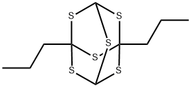 1,3-Dipropyl-2,4,6,8,9,10-hexathiaadamantane 结构式