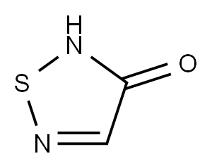 1,2,5-THIADIAZOL-3-OL 结构式