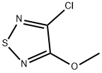 3-氯-4-甲氧基-1,2,5-噻二唑 结构式