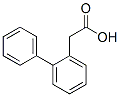 BIPHENYLACETIC ACID 结构式