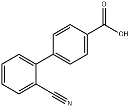 4-(2-Cyanophenyl)benzoic acid 结构式