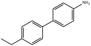 4'-乙基联苯-4-胺 结构式