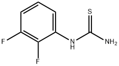 (2,3-二氟苯基)硫脲 结构式