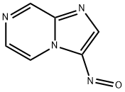Imidazo[1,2-a]pyrazine, 3-nitroso- (9CI) 结构式