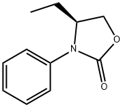 (S)-4-ETHYL-3-PHENYLOXAZOLIDIN-2-ONE 结构式