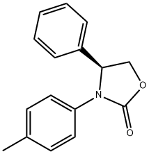 (S)-4-PHENYL-3-P-TOLYLOXAZOLIDIN-2-ONE 结构式