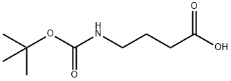 N-BOC-GAMMA-氨基丁酸 结构式