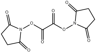 二(N-琥珀酰亚胺基)草酸 结构式