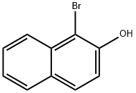 1-溴-2-萘酚 结构式