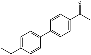 4-ACETYL-4'-ETHYLBIPHENYL 结构式