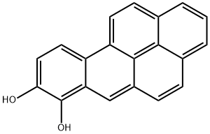 BENZO(A)PYRENE-7,8-DIOL 结构式