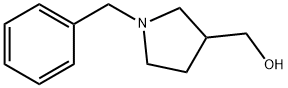 1-苄基吡咯烷-3-甲醇 结构式