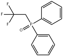 氧化二苯基(2,2,2-三氟乙基)膦 结构式