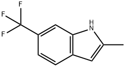 2-甲基-6-三氟甲基-吲哚 结构式
