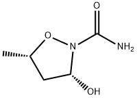 2-Isoxazolidinecarboxamide,3-hydroxy-5-methyl-,cis-(9CI) 结构式