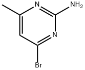 2-氨基-4-溴-6-甲基嘧啶 结构式