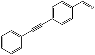 4-(苯乙炔基)苯甲醛 结构式