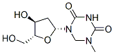 5 , 6-二氢-5-氮杂胸苷 结构式