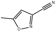 5-甲基异噁唑-3-甲腈 结构式