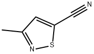 3-甲基异噻唑-5-甲腈 结构式