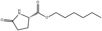 hexyl 5-oxo-L-prolinate 结构式