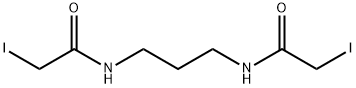 N,N'-Trimethylenebis(iodoacetamide) 结构式