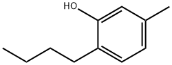 3-Methyl-6-butylphenol 结构式