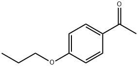 4-丙氧基苯乙酮 结构式