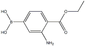 苯甲酸,2-氨基-4-硼-1-乙酯 (9CI) 结构式