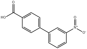 3'-硝基-4-联苯甲酸 结构式