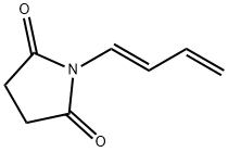 Succinimide, N-1,3-butadienyl-, trans- (7CI) 结构式