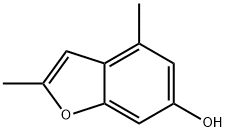 6-Benzofuranol,  2,4-dimethyl- 结构式