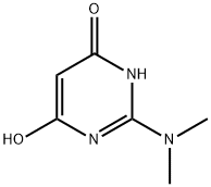 2 - (二甲氨基)-4,6 - 嘧啶 结构式