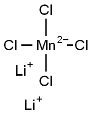 氯化锰(II) 结构式