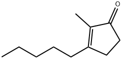 2-甲基-3-戊基环戊-2-烯-1-酮 结构式