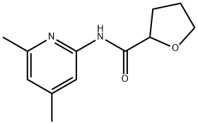 2-Furancarboxamide,N-(4,6-dimethyl-2-pyridinyl)tetrahydro-(9CI) 结构式