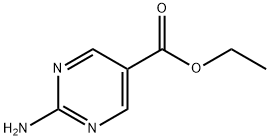 2-氨基嘧啶-5-甲酸乙脂 结构式