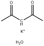 乙酰丙酮钾 结构式