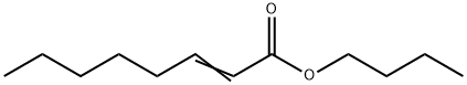 butyl oct-2-enoate  结构式