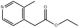 2-(3-甲基吡啶-2-基)乙酸乙酯 结构式