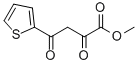 2,4-二氧代-4-噻吩-2-基丁酸甲酯 结构式